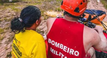 Bombeiros realizam resgate de emergência em área rural de Cruzeiro do Sul