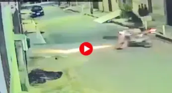Criminoso usa guarda-chuva para roubar moto e evitar câmeras em Rio Branco
