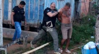 Polícia Civil prende dois homens por estupro de vulnerável e tráfico de drogas em Xapuri