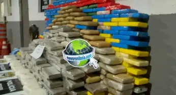 Polícia de Rondônia apreende mais de meia tonelada de drogas que teriam saído do Acre
