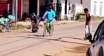 Briga entre dois homens termina com faca sacada e correria em Manoel Urbano