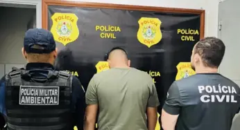 Foragido por tráfico é preso durante investigação de arrombamentos em Marechal Thaumaturgo
