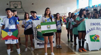 Epitaciolândia abriu nesta quinta (12) a Fase Regional do Alto Acre dos Jogos Estudantis do Acre