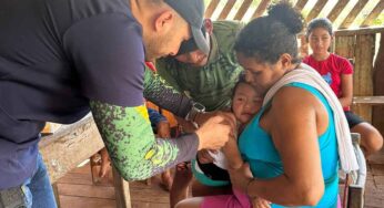 Prefeitura de Assis Brasil leva ação de vacinação e orientações do Bolsa Família à Comunidade Natal