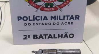 PM prende assaltante no bairro Canaã